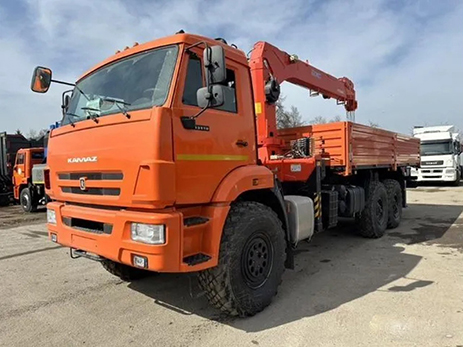 КАМАЗ 43118-50 с КМУ Kanglim KS 1256 G-II
