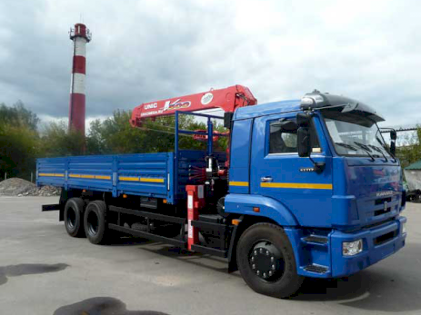 КАМАЗ 65117 с КМУ UNIC URV-503