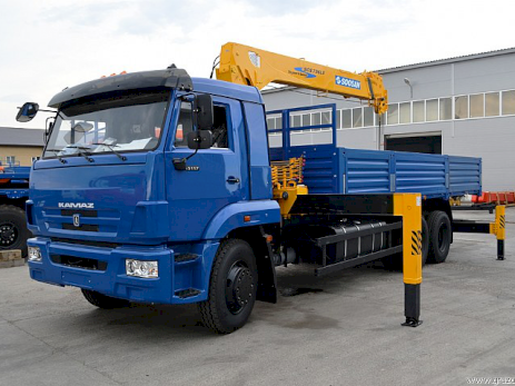 КАМАЗ 65117-3010-48 с КМУ Soosan SCS 736 L2 TOP