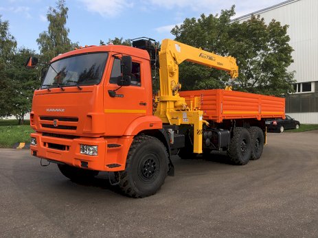 КАМАЗ 43118 с КМУ Soosan SCS 736 L II TOP