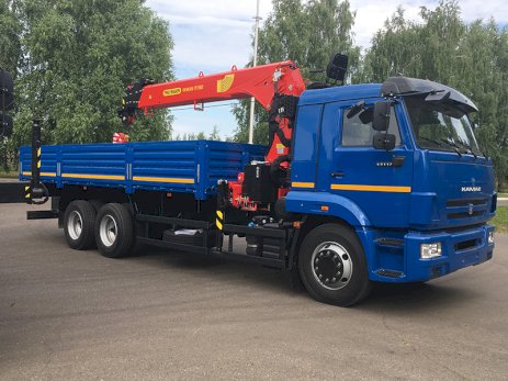 КАМАЗ 65117 с КМУ Инман ИТ-150