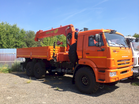 КАМАЗ 43118 с КМУ INMAN IT 180
