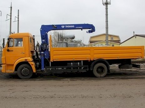 КАМАЗ 4308 с КМУ Tadano ZЕ504HS