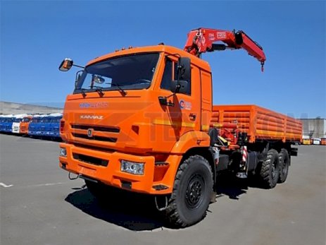 КАМАЗ 43118 с КМУ Fassi F245A.0.24