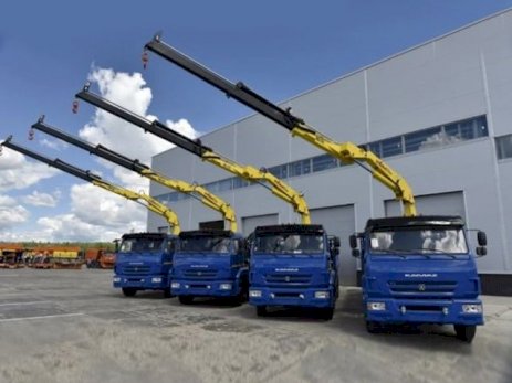 КАМАЗ 65115 с КМУ HYVA HB 150E-2