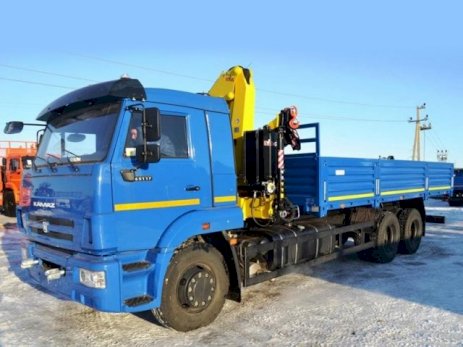КАМАЗ 65117 с КМУ HYVA HB 150E-2