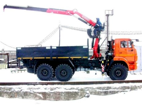 КАМАЗ 43118 с КМУ Fassi F110A.0.22
