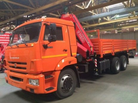 КАМАЗ 65115 с КМУ Fassi F110A.0.22