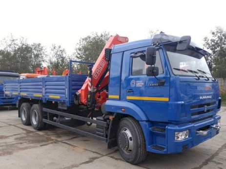 КАМАЗ 65117 с КМУ Fassi F110A.0.22