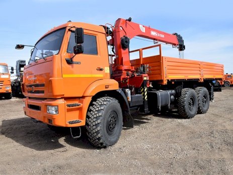 КАМАЗ 43118 с КМУ Fassi MVF S1556