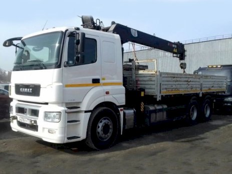 КАМАЗ 65207 с КМУ Hiab 190 TM