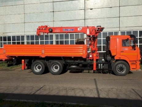 КАМАЗ 65115-3094-48 с КМУ Kanglim KS1256G-II
