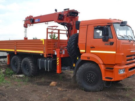 КАМАЗ 43118-3027-50 с КМУ Kanglim KS2056