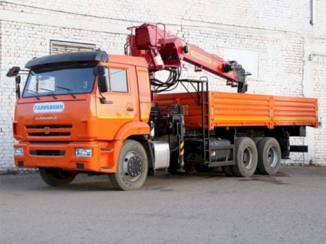 КАМАЗ 65115 с КМУ Галичанин 150