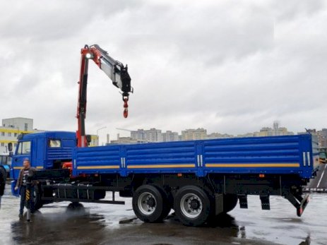 КАМАЗ 65117 с КМУ Инман ИМ-150