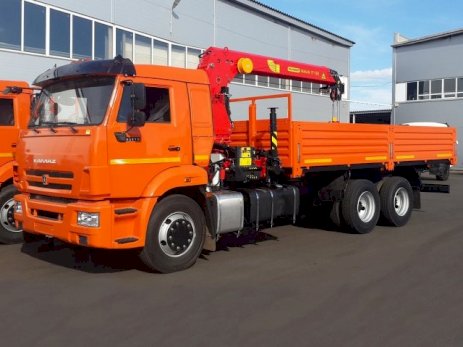 КАМАЗ 65115-3094-50 с КМУ Инман ИТ-120