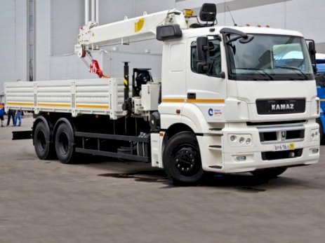 КАМАЗ 65207 с КМУ Инман ИТ-120