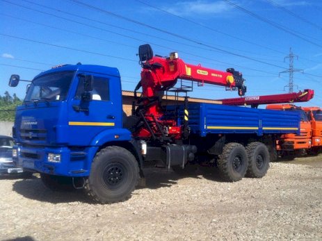 КАМАЗ 43118-3027-50 с КМУ Инман ИТ-150