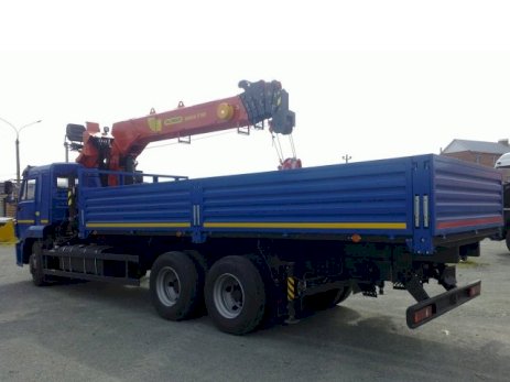 КАМАЗ 65117 с КМУ Инман ИТ-180