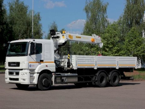 КАМАЗ 65207 с КМУ Инман ИТ-180