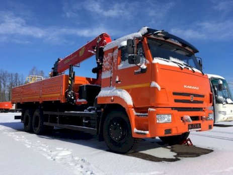 КАМАЗ 65115 с КМУ Инман ИТ-200