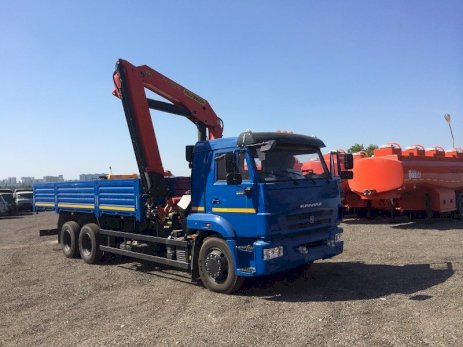 КАМАЗ 65117 с КМУ Palfinger РК-23500А