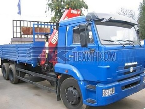 КАМАЗ 65117 с КМУ Fassi F155A 0.22