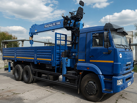 КАМАЗ 65117 с КМУ DongYang SS1506A