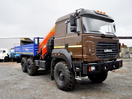 Урал 5557-4112-80Е5 с КМУ Palfinger РК 15500A