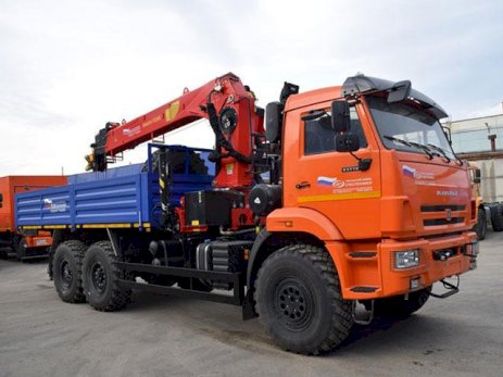 КАМАЗ-43118 с КМУ Инман ИТ-200