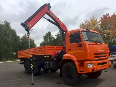 КАМАЗ-43118 с КМУ Инман IM-150N