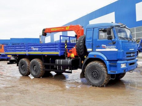 КАМАЗ-43118 с КМУ Инман ИТ-80