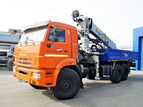 КАМАЗ-43118 с КМУ Инман ИФ-300