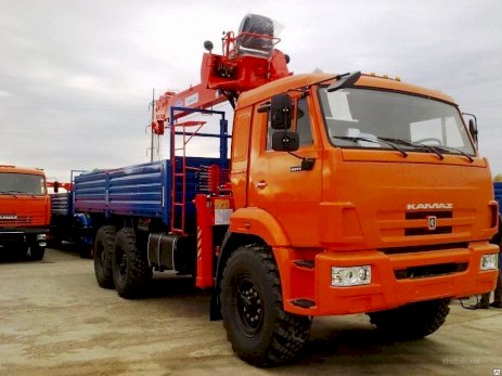 КАМАЗ-43118 с КМУ Kanglim KS 1065