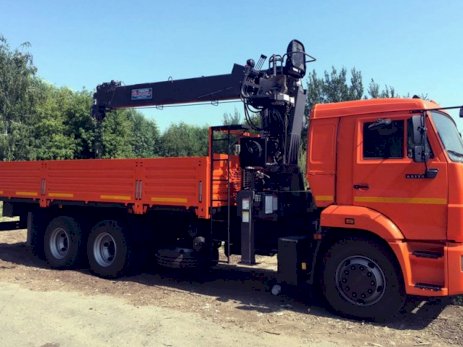 КАМАЗ-65115 с КМУ Horyong HRS 206