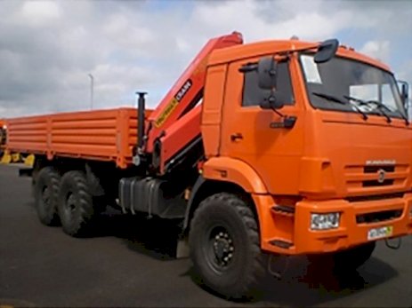 КАМАЗ 43118-3090-50 с КМУ Palfinger РК-15500А