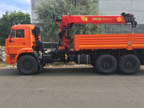 КАМАЗ 43118-3090-50 с КМУ Инман ИТ-150