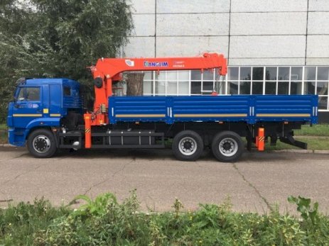 КАМАЗ 65117-3010-48 с КМУ Kanglim KS1256G-II