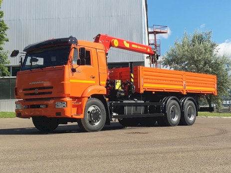 КАМАЗ 65115-773962-50 с КМУ Инман ИТ-120