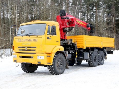 КАМАЗ 43118-3012-48 с КМУ Галичанин 150