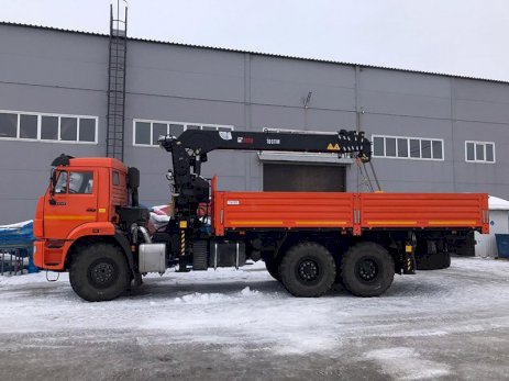 КАМАЗ 43118-3027-50 с КМУ HIAB 160 ТМ-6