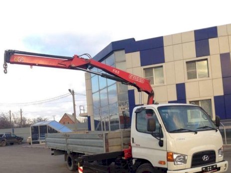 Hyundai HD 78 c КМУ Fassi 65