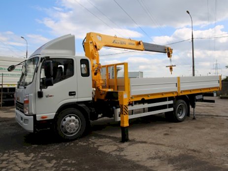 JAC N-120 с КМУ Soosan 514