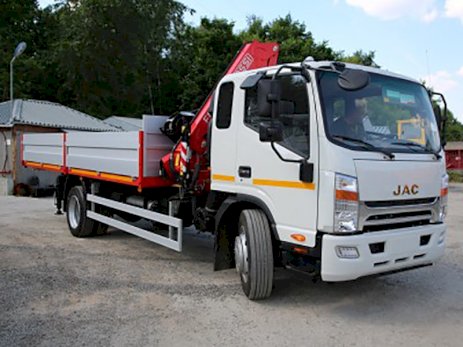 JAC N-120 с КМУ Fassi 85