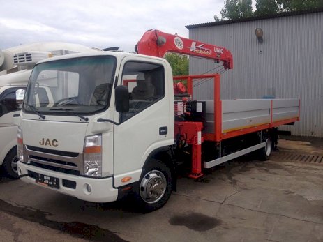 JAC N-80 с КМУ Unic 374
