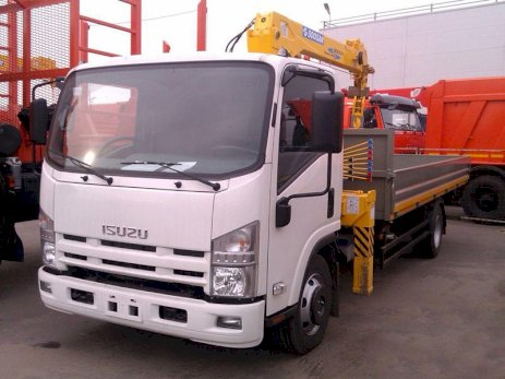 Isuzu NPR 75 c КМУ Soosan 334