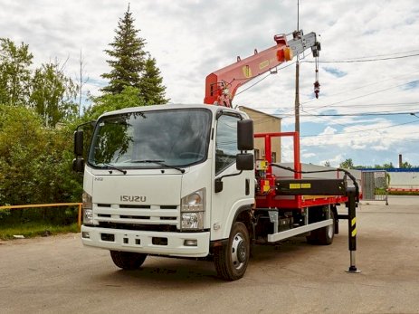 Isuzu NQR 90 c КМУ ИНМАН IT 80