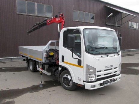 Isuzu NMR 85 c КМУ Fassi M30
