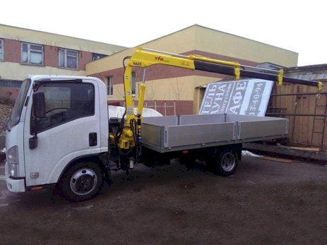 Isuzu NMR 85 c КМУ HYVA HA 28