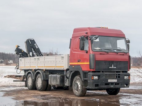 МАЗ 6312 с КМУ HIAB 166
